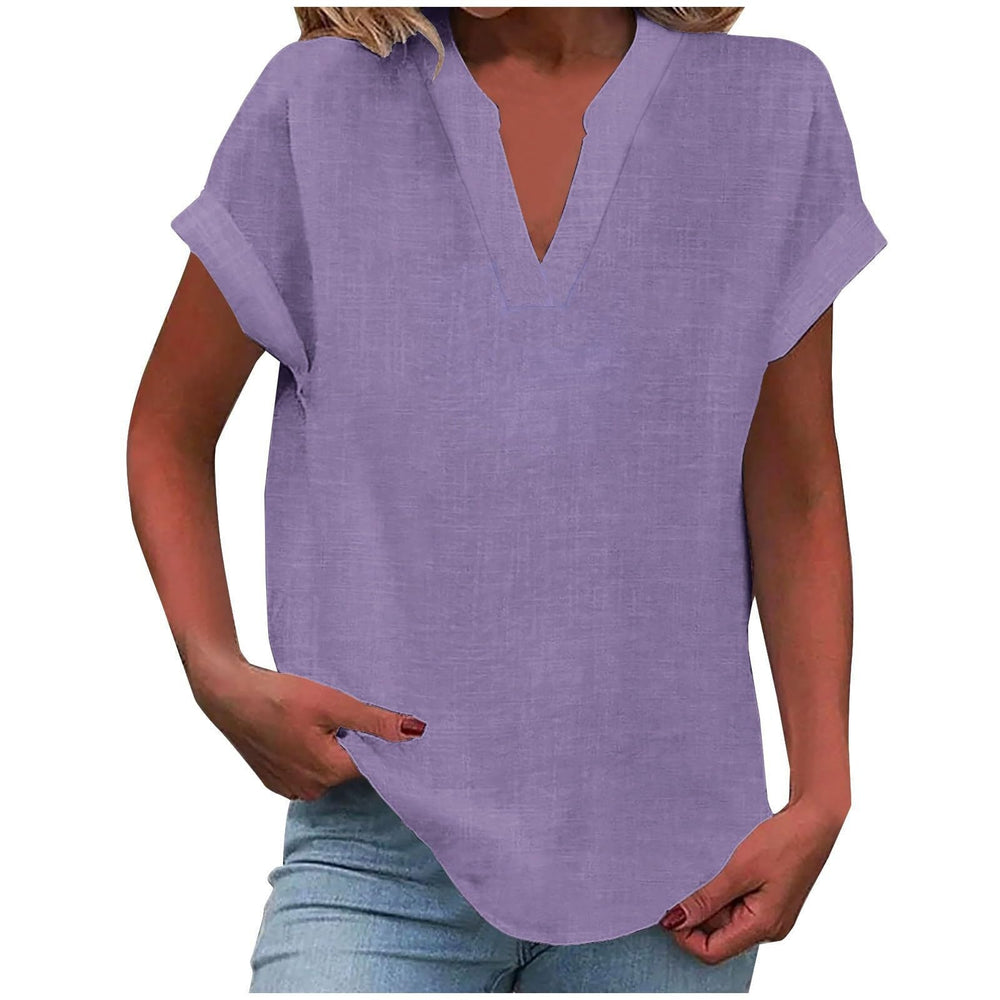 Nireia Casual V-Neck Blouse