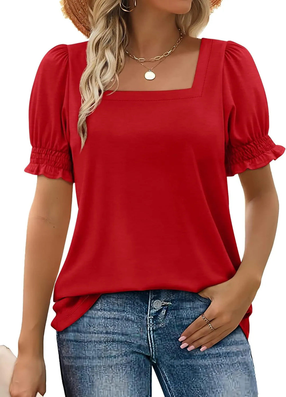 Ilona Square-Neck Top