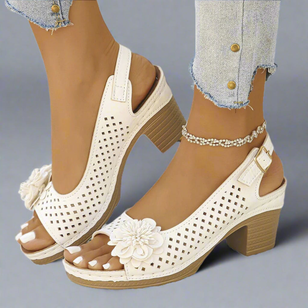 Edith Buckle Sandal