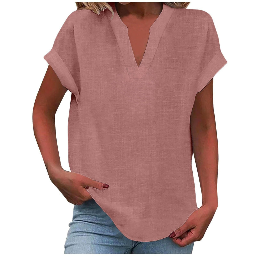 Nireia Casual V-Neck Blouse