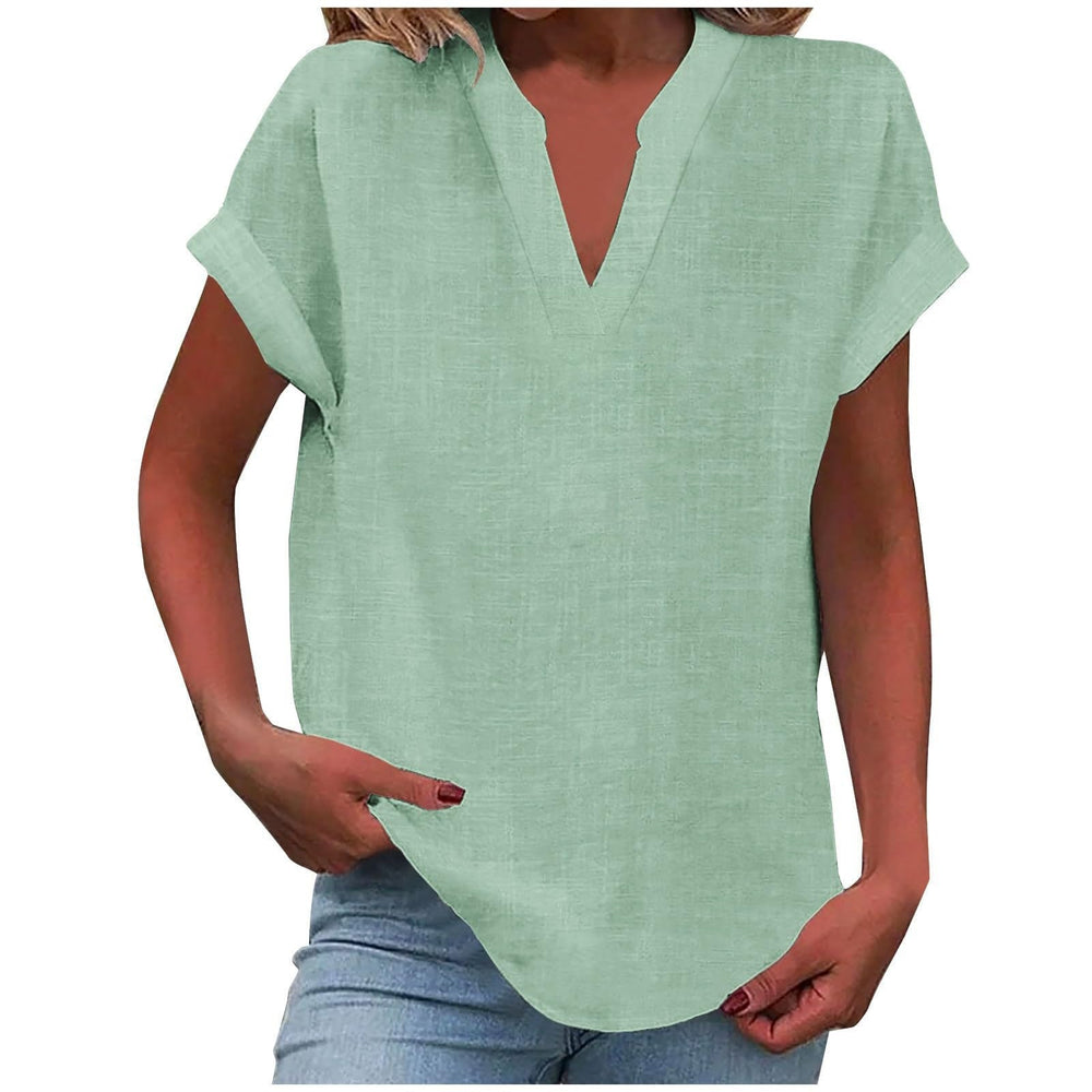 Nireia Casual V-Neck Blouse