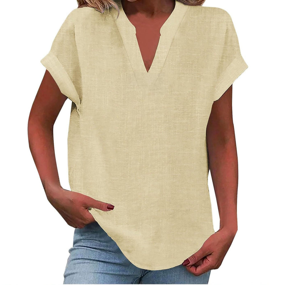 Nireia Casual V-Neck Blouse