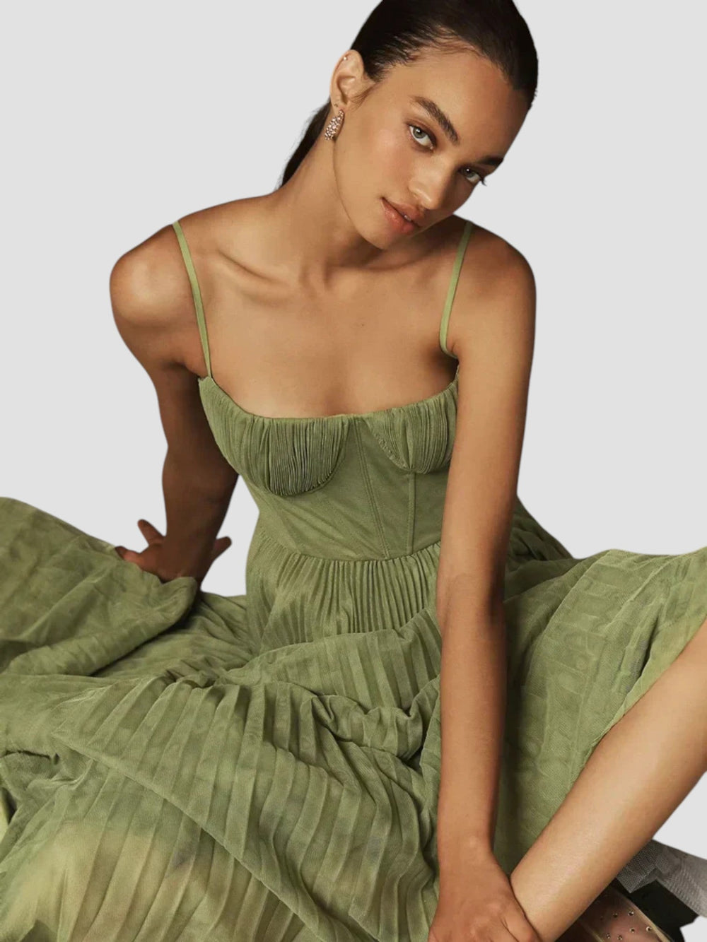 Qucie Long Flowing Dress