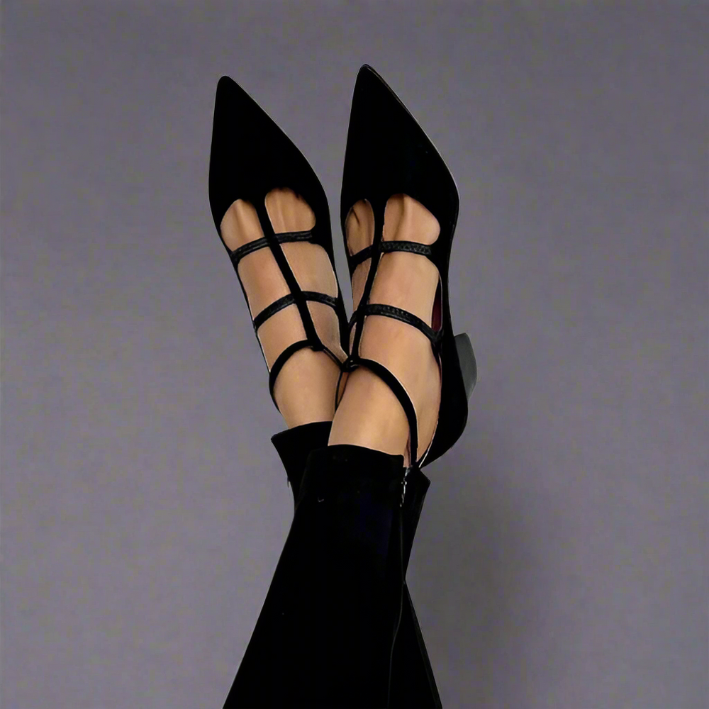 Beatrice Comfort Strappy Open-Toe Adjustable-Strap Sandals