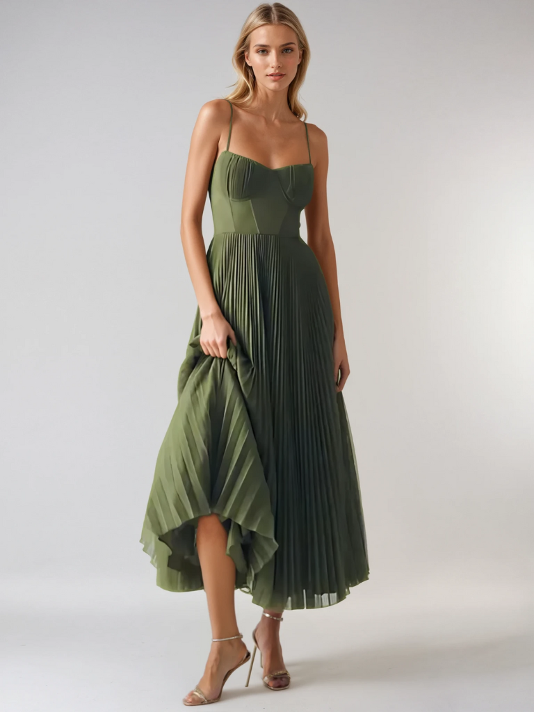 Lorelei Emerald Elegant Dress