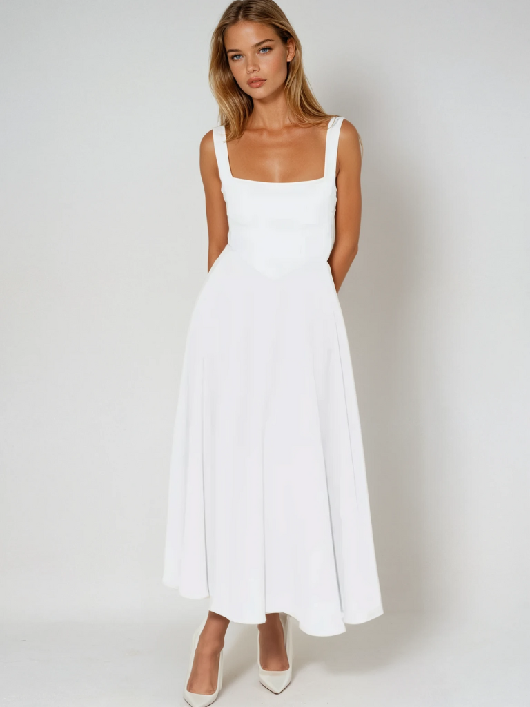 Lucinda Crimson Evening Dress