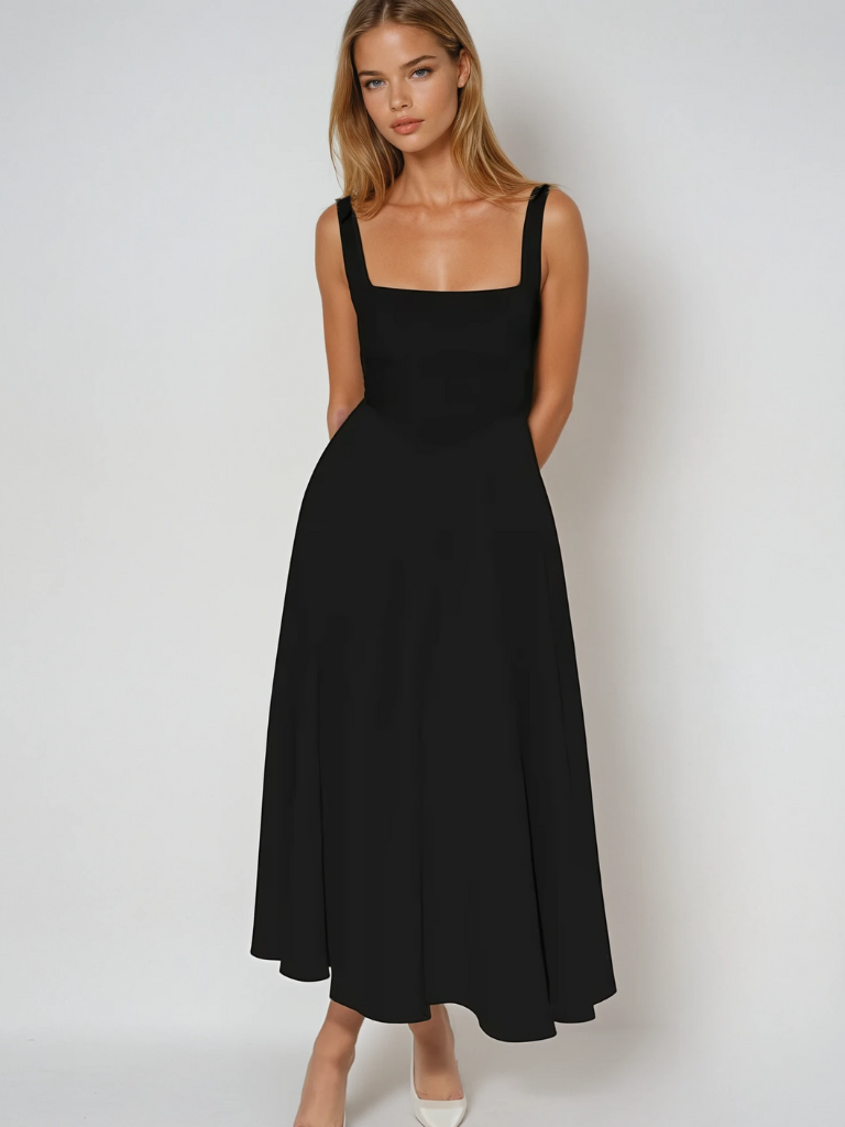 Lucinda Crimson Evening Dress