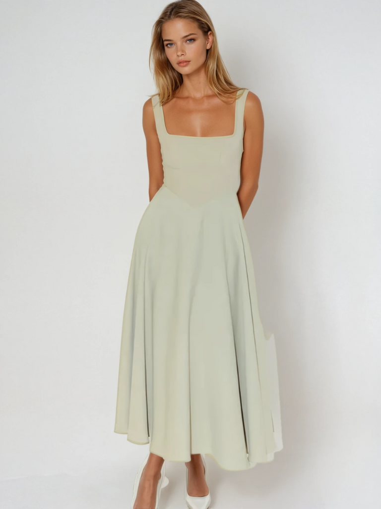 Lucinda Crimson Evening Dress
