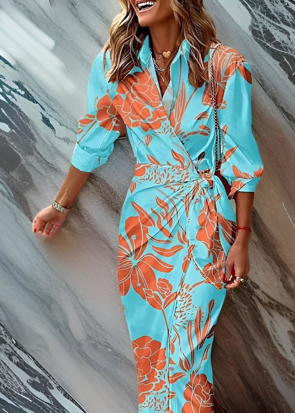 Hannah Wrap Dress
