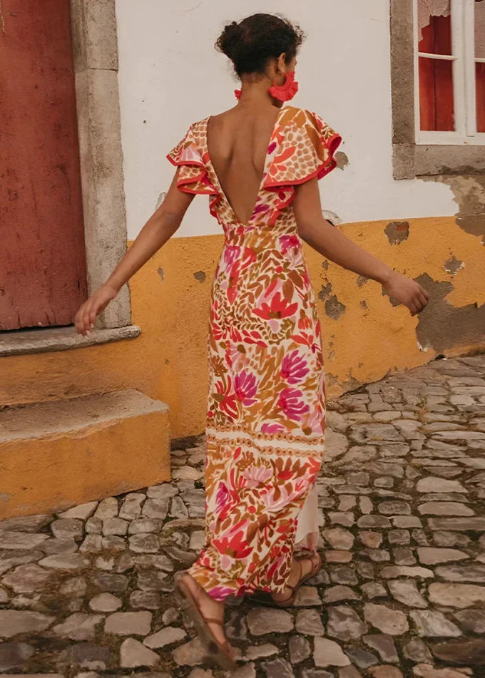 Joy Floral Maxi Dress