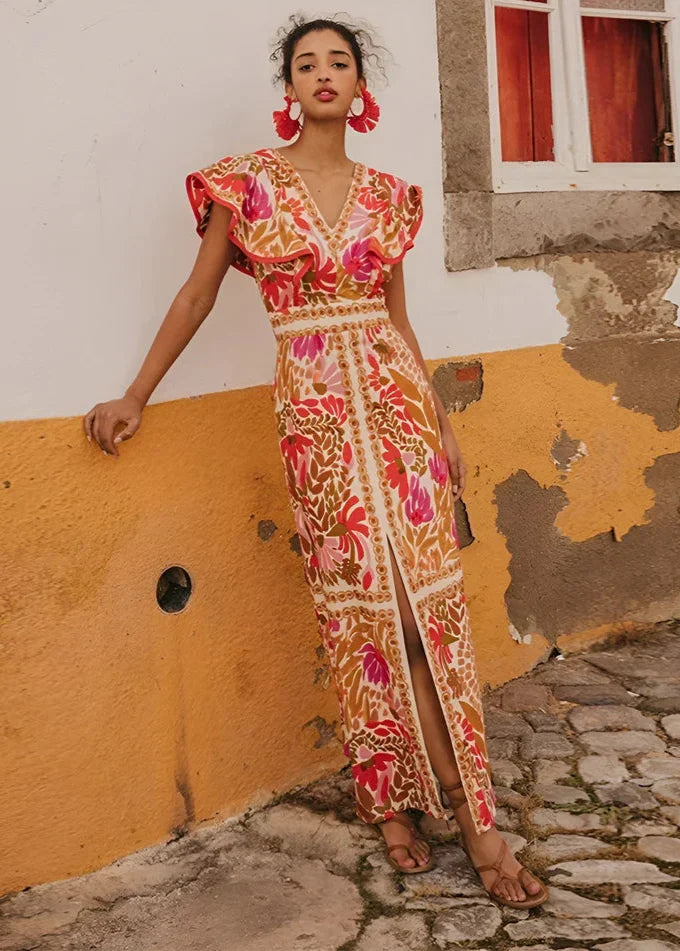 Joy Floral Maxi Dress