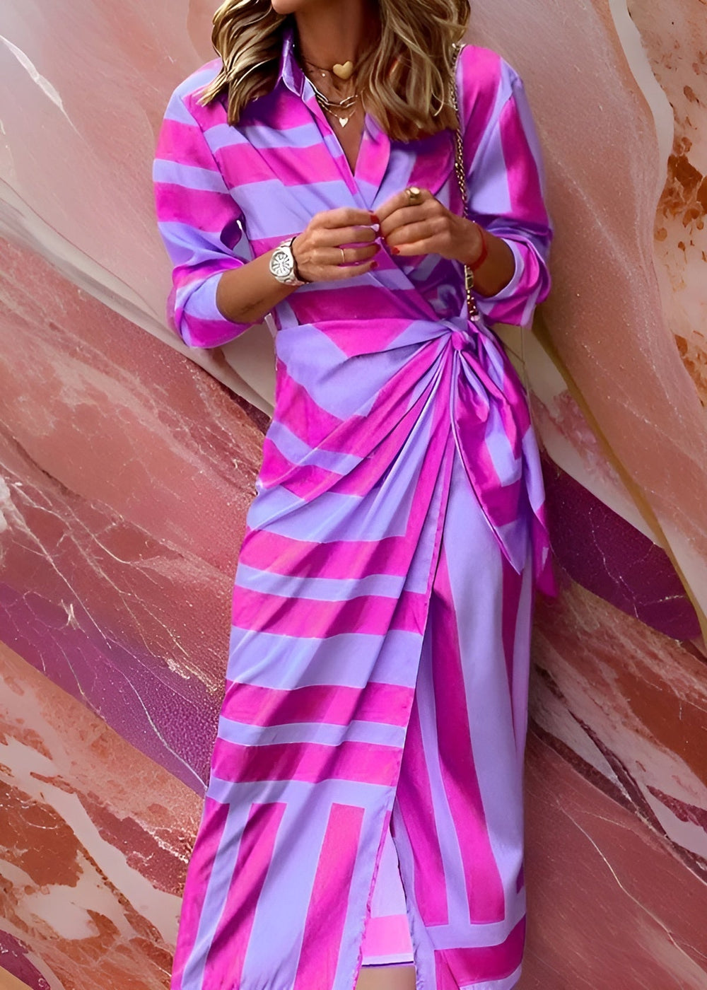 Hannah Wrap Dress