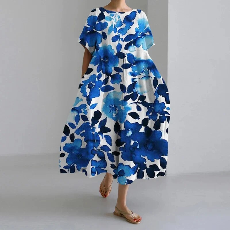 Celestine Boho Floral Dress for Romantic Style