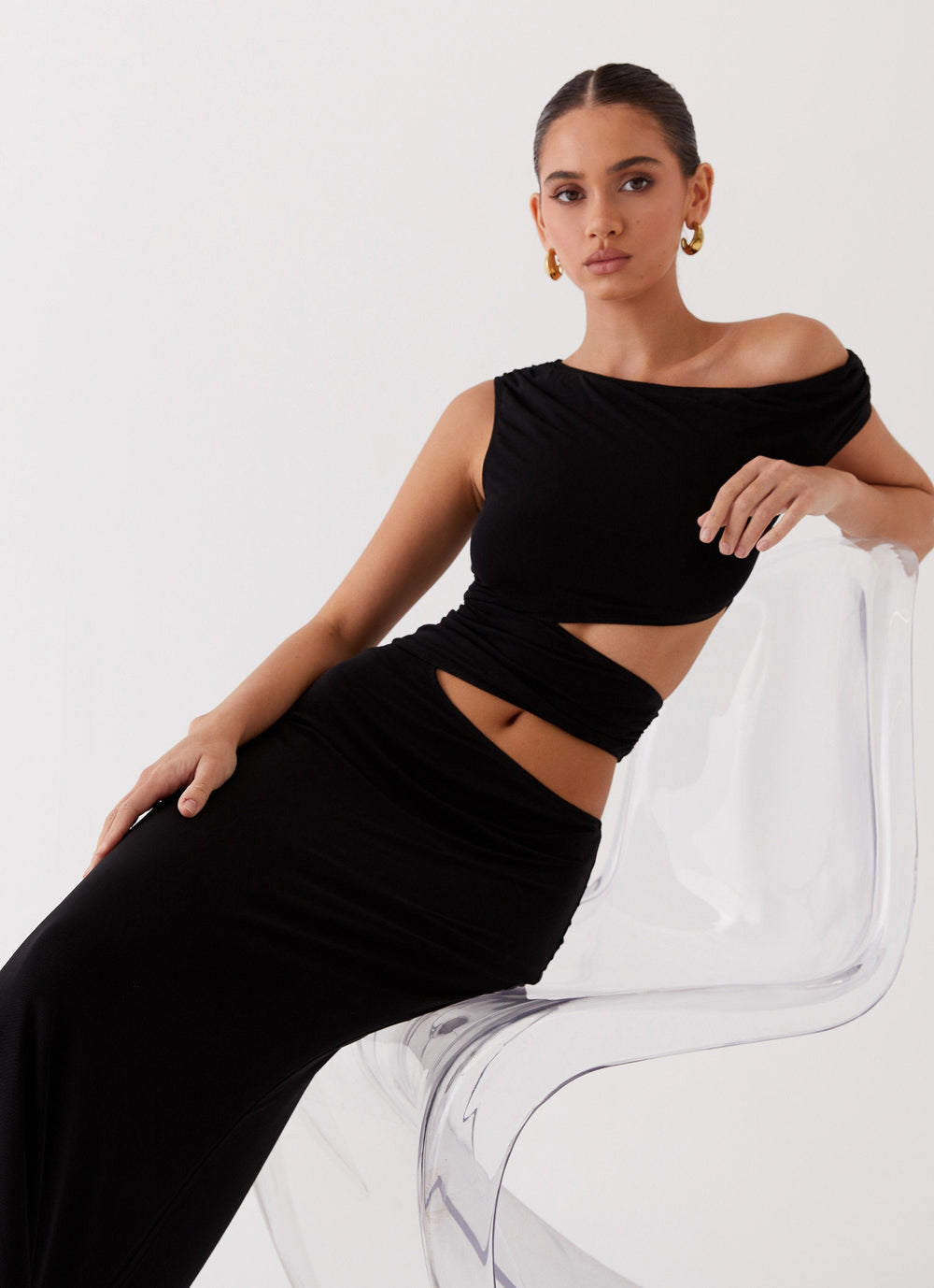 Marlie Ruffle Maxi Dress