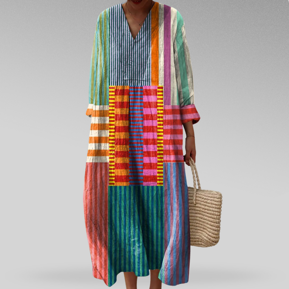 Melcha Dress With Vibrant Style