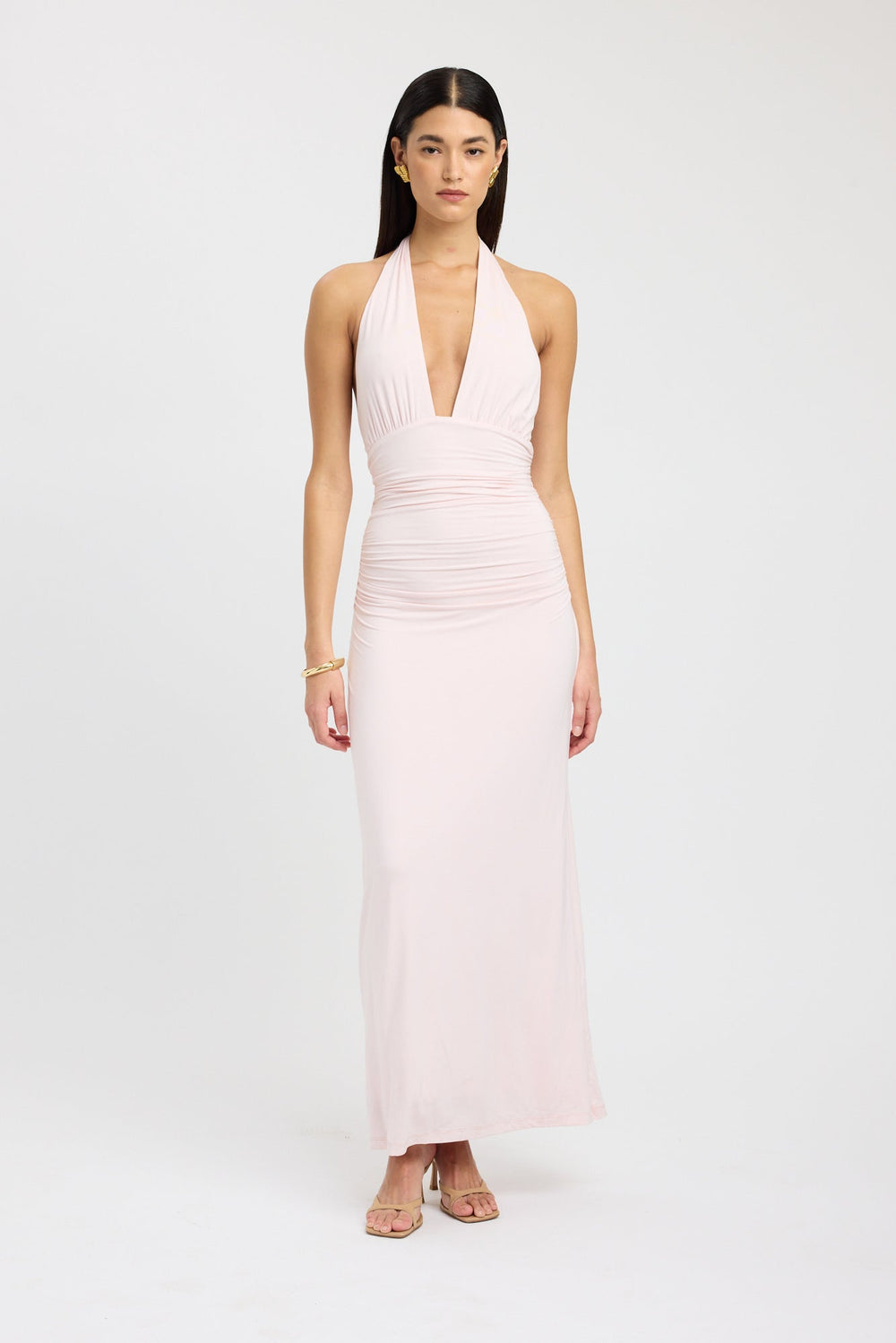 Estella Neckholder-Maxikleid