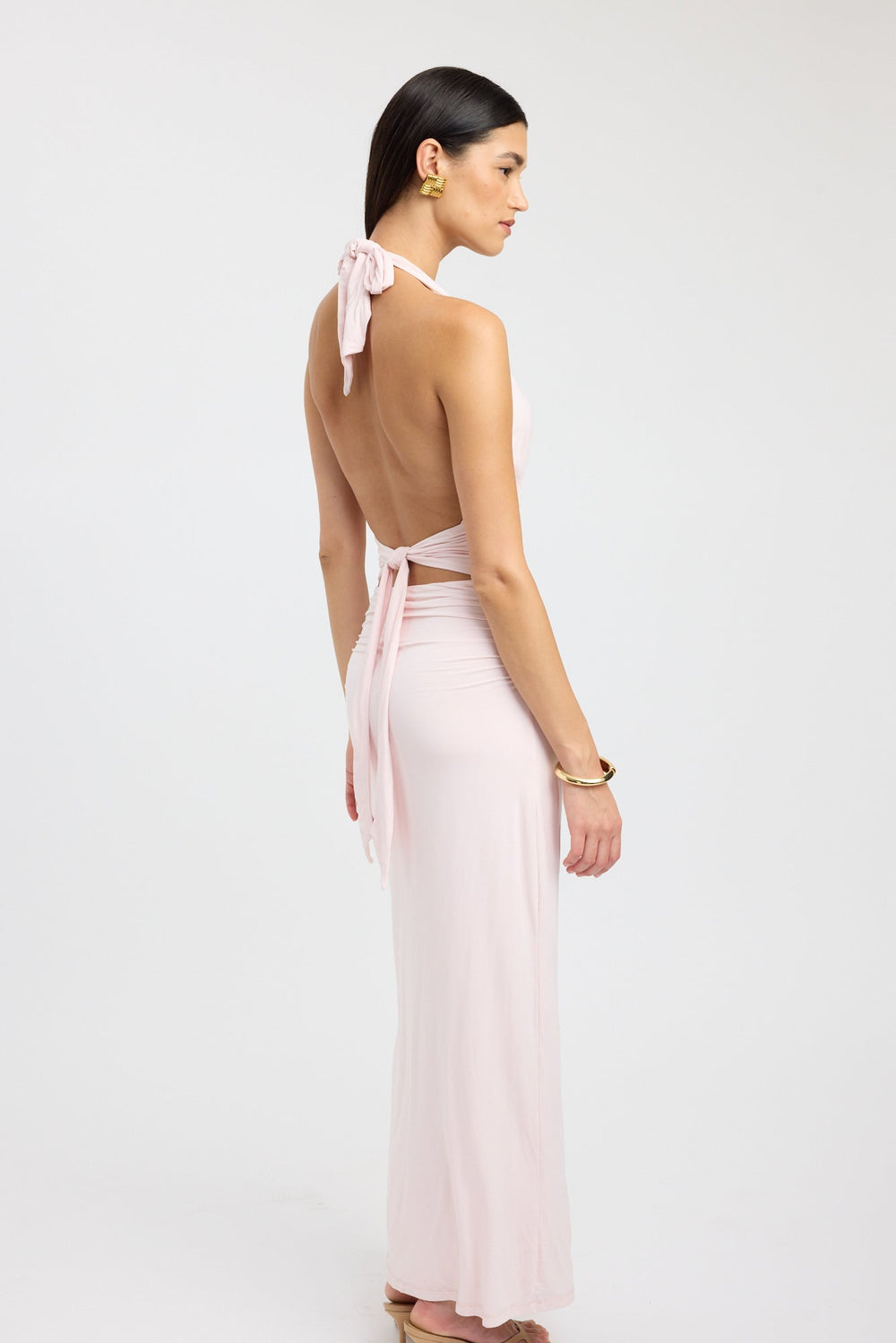 Estella Neckholder-Maxikleid