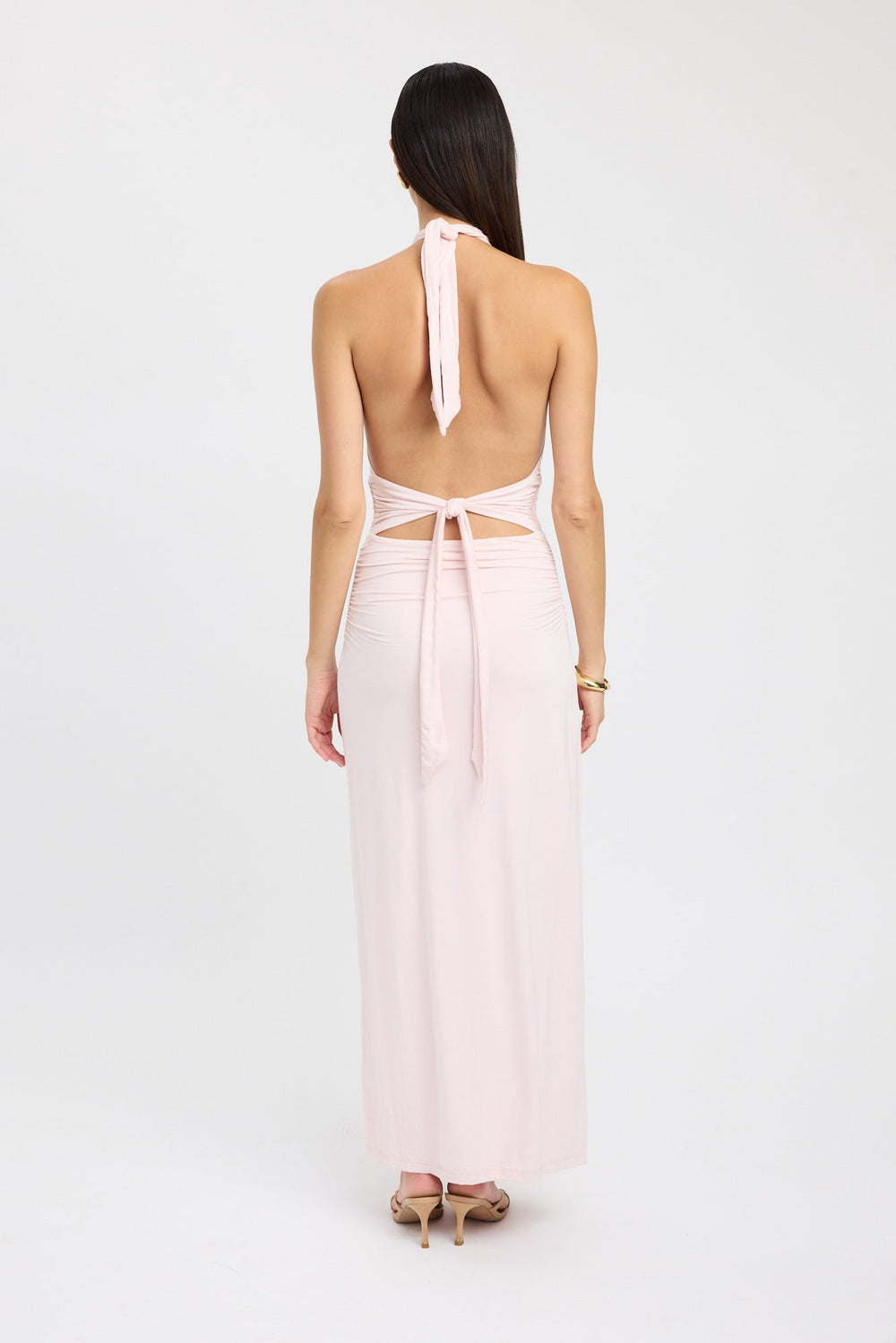 Estella Neckholder-Maxikleid