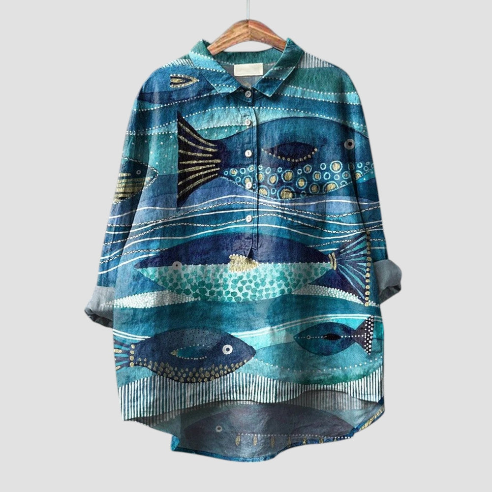 Rosina Printed Statement Shirt