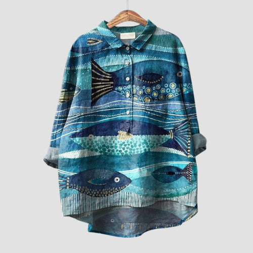 Rosina Printed Statement Shirt