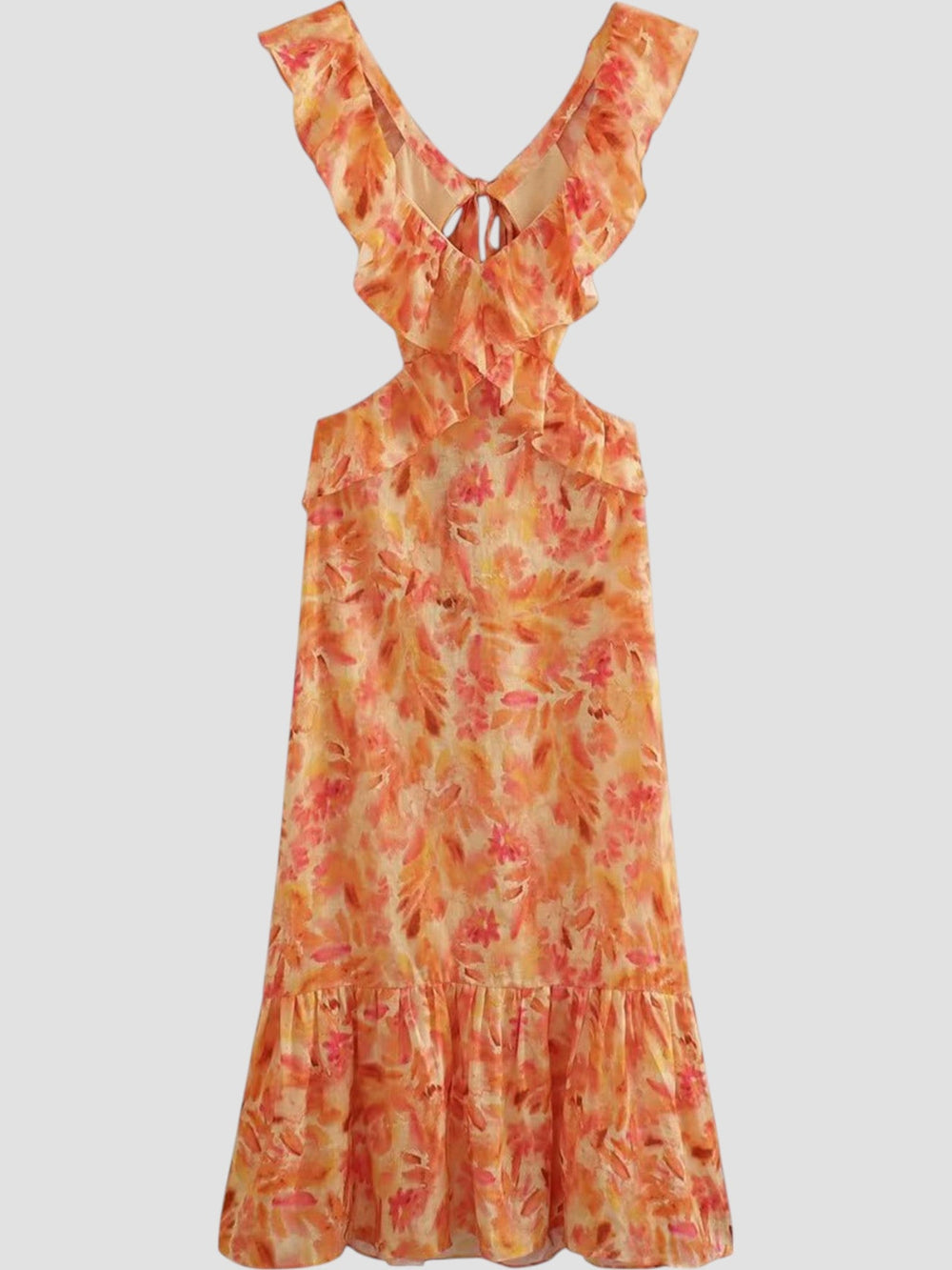 Isabella Ruffle Dress