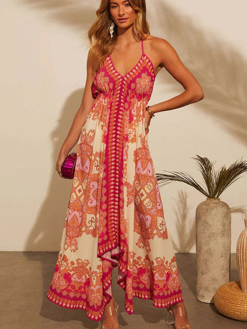 Valeria Boho Maxi Dress