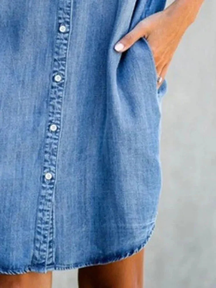 Jessa Classic Denim Dress