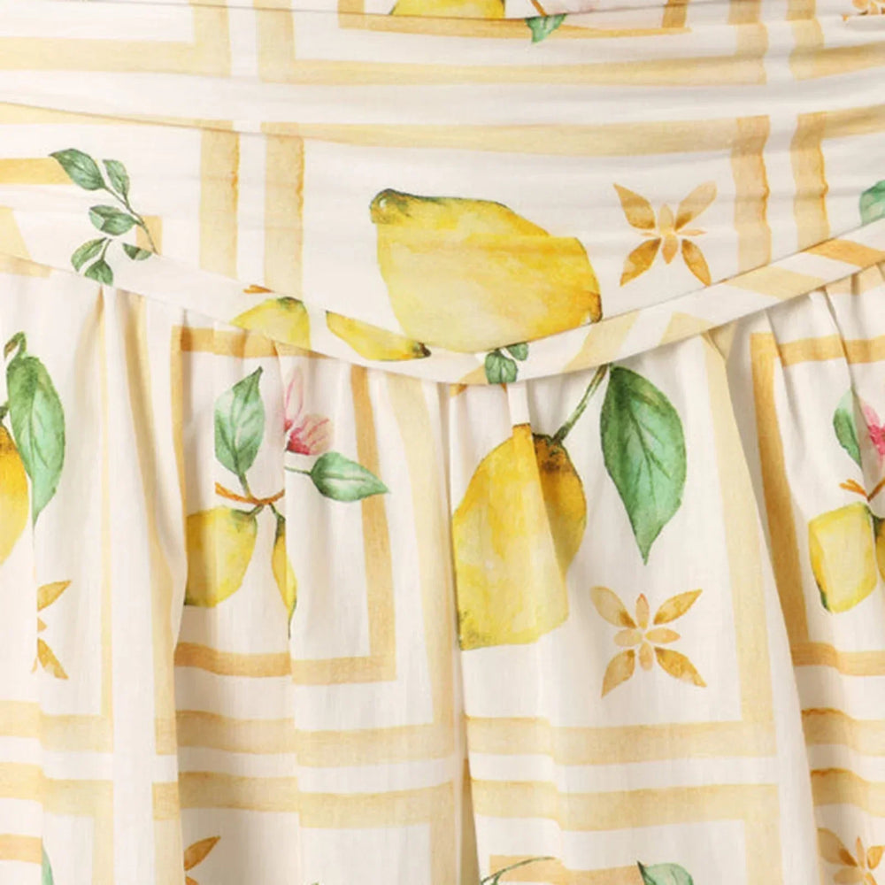 Maxi Lemon Dress