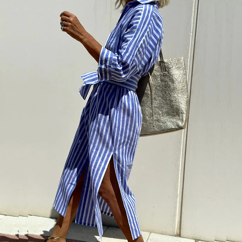 Colbie Casual Button-Down Shirt Dress