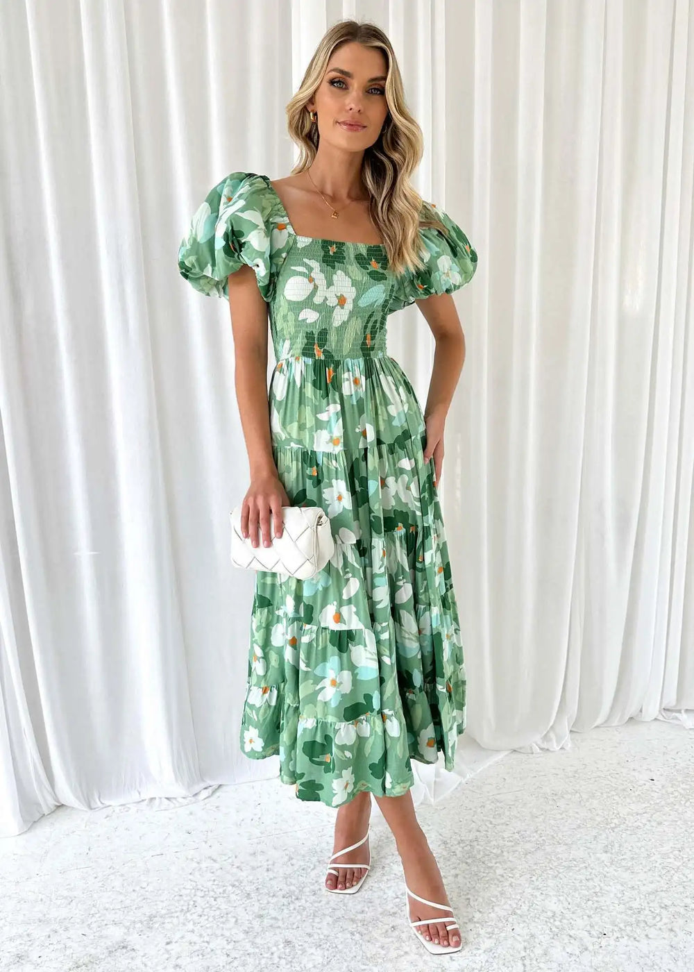 Celeste Maxi Dress Off-Shoulder