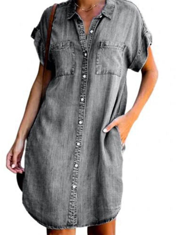 Jessa Classic Denim Dress