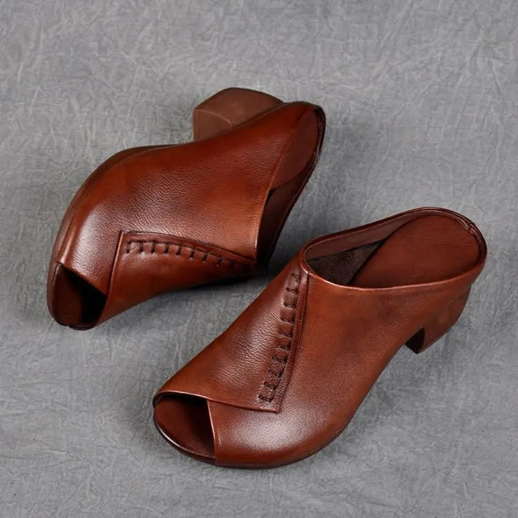 Stevie Leather Comfort Sandals