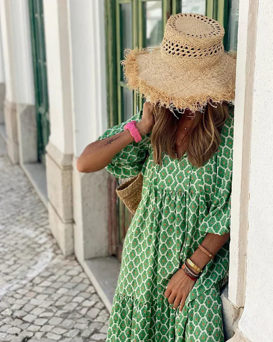Fleur Bohemian Maxi Dress