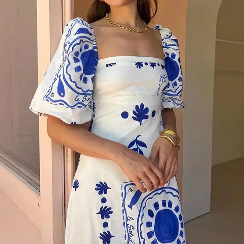 Elara Falten Maxikleid Dress