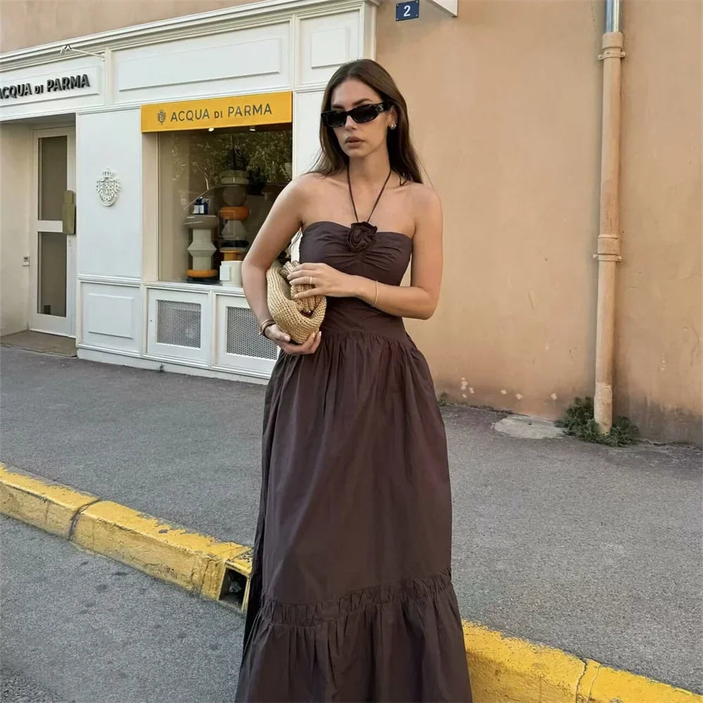Vivienne Figure-Flattering Poplin Seam Dress