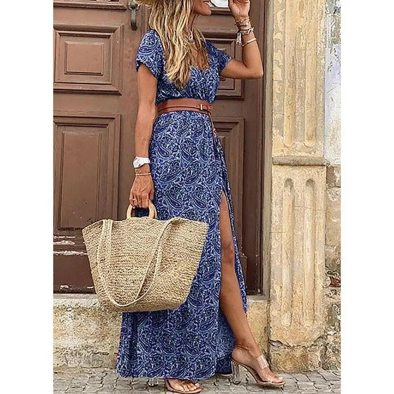 Vivienne Floral Pleated Midi Dress