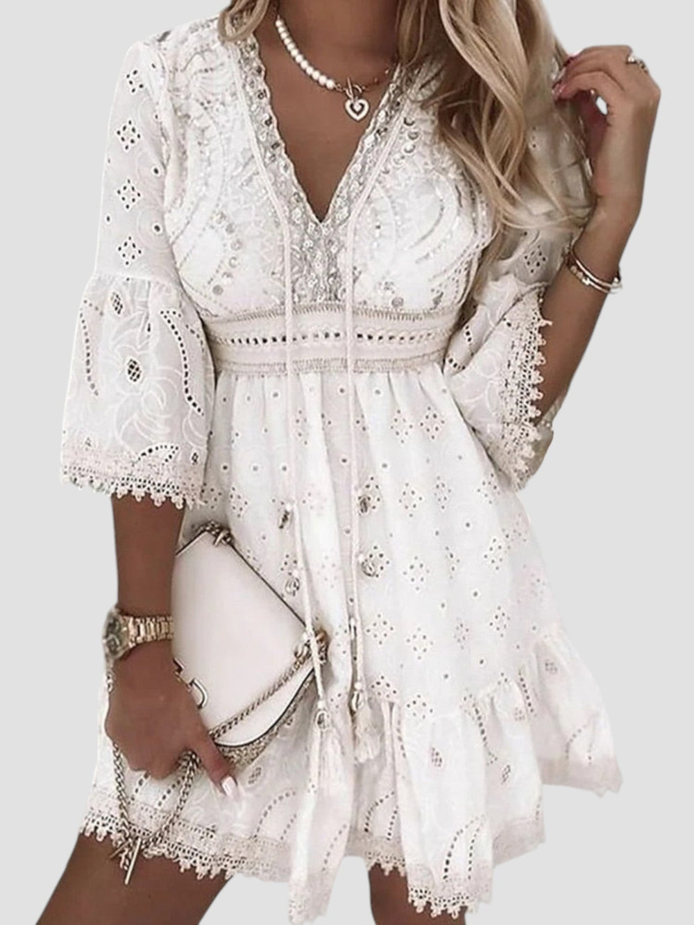 Alexia V-Neck Dress