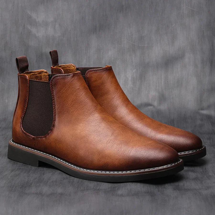 Locatelli California Elastic Side Panel Ankle Boots
