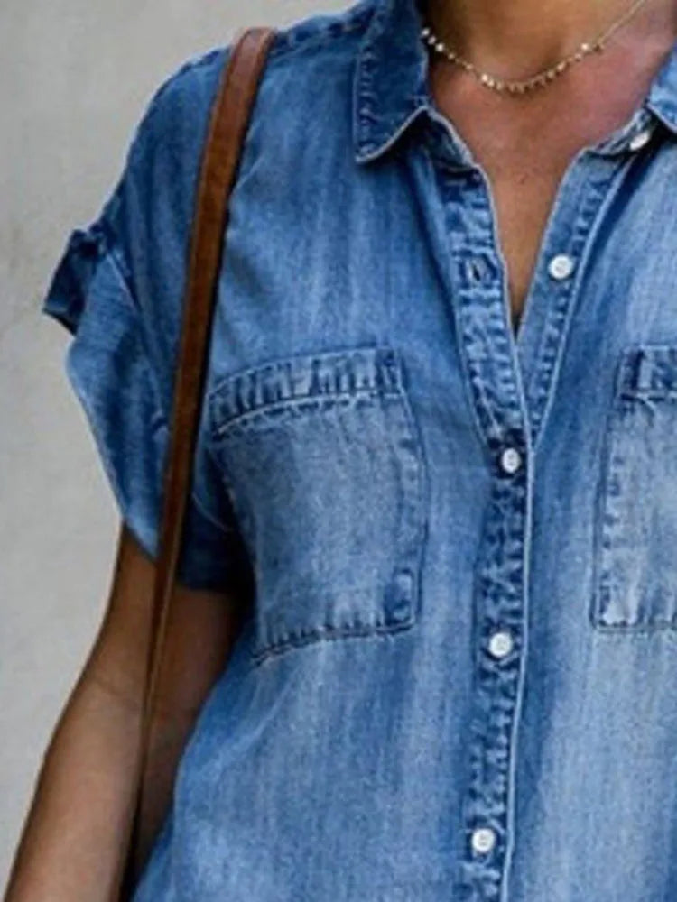 Jessa Classic Denim Dress