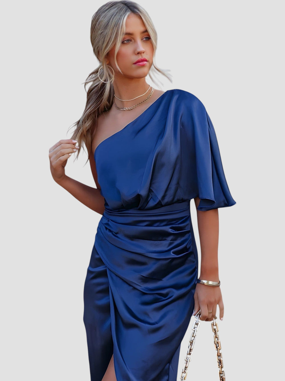 Natascia One-Shoulder Dress