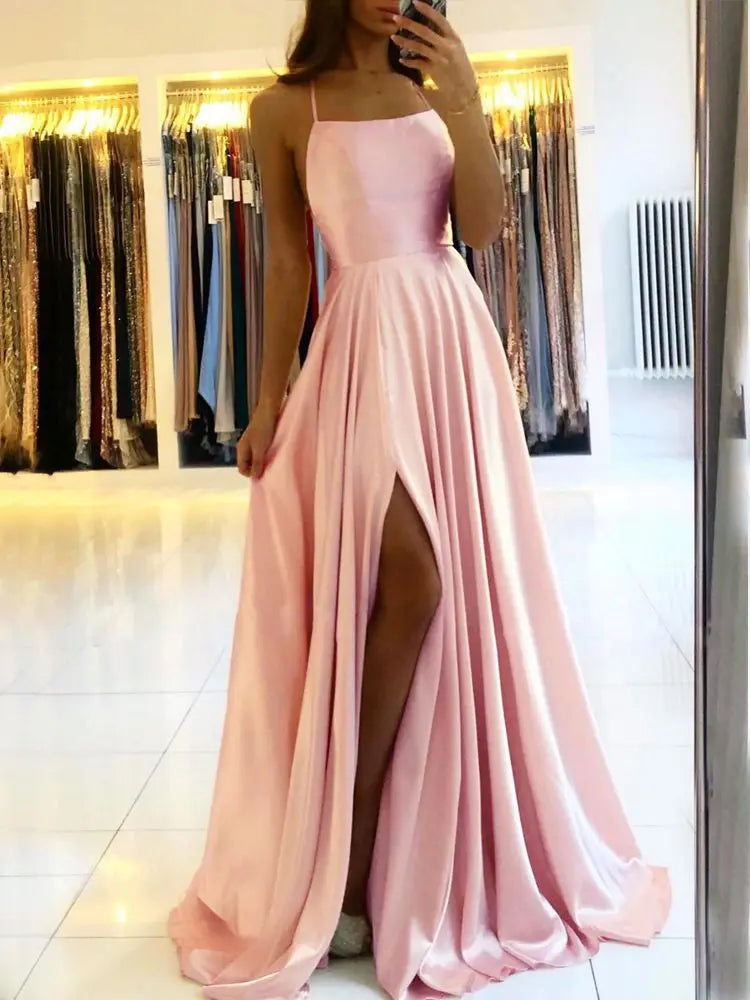 Elena Dress Satin