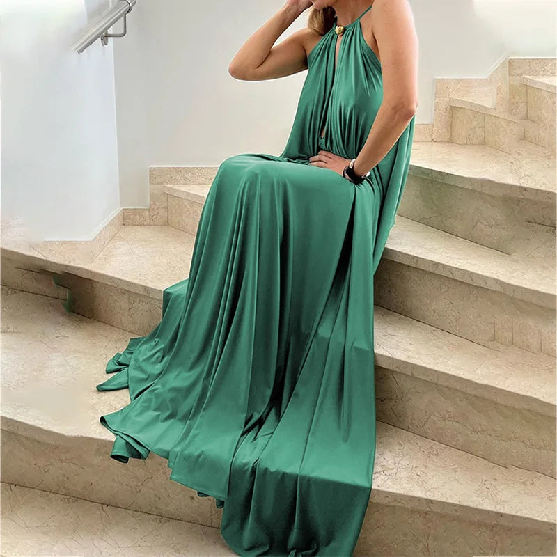 Elsa Beautiful Summer Maxi Dress