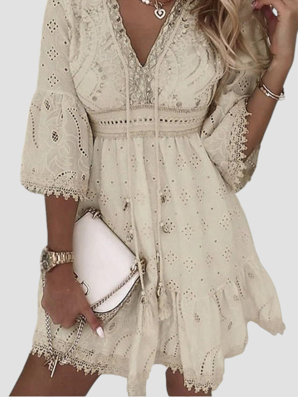 Alexia V-Neck Dress