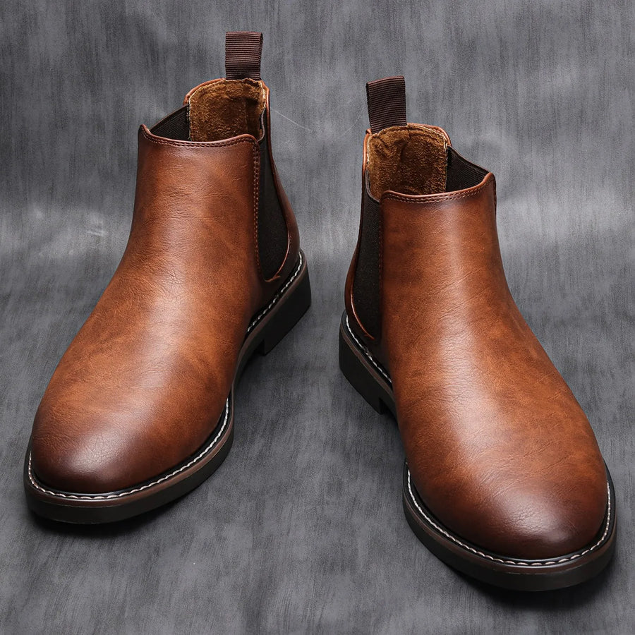 Locatelli California Elastic Side Panel Ankle Boots