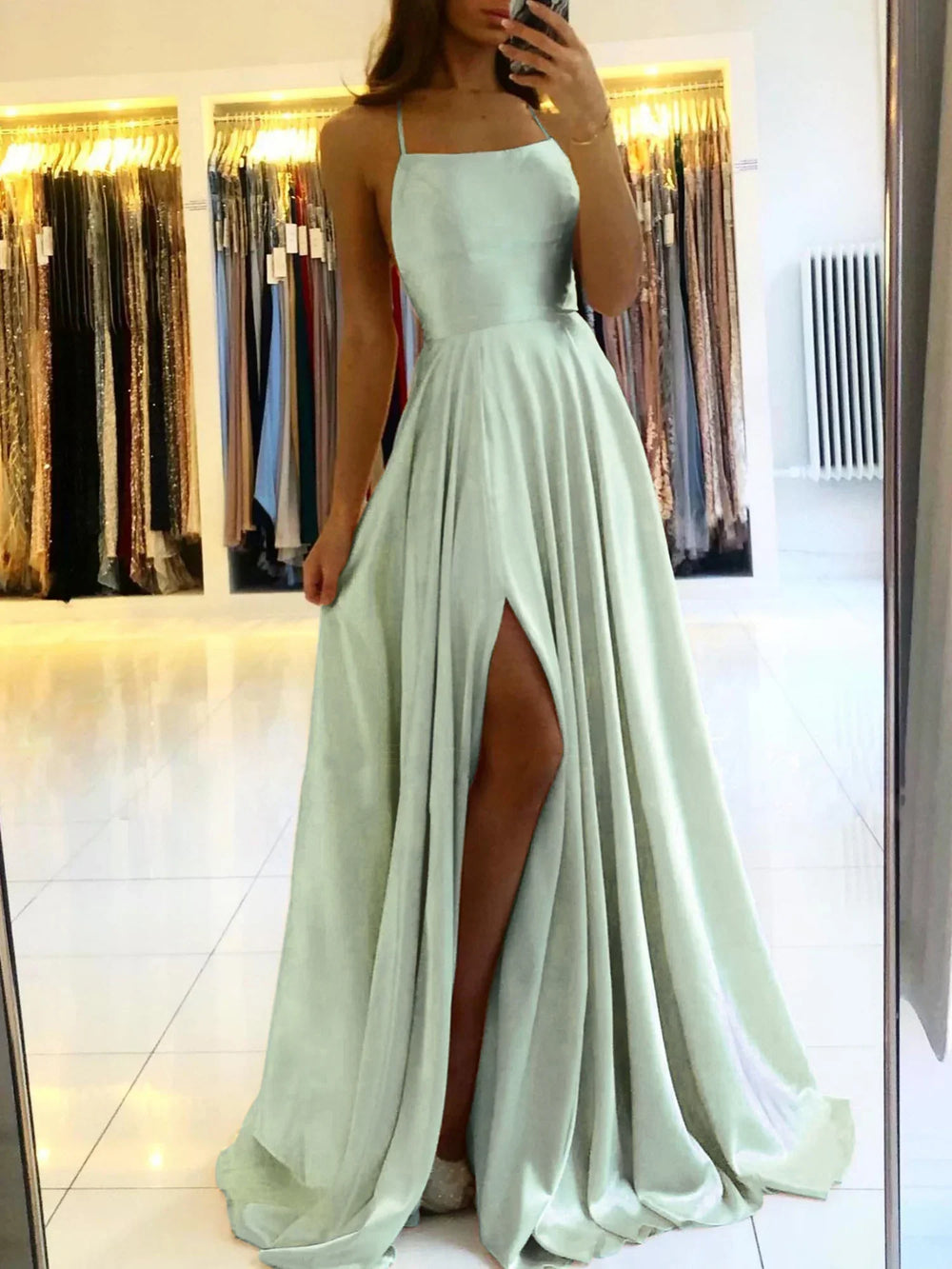 Elena Dress Satin