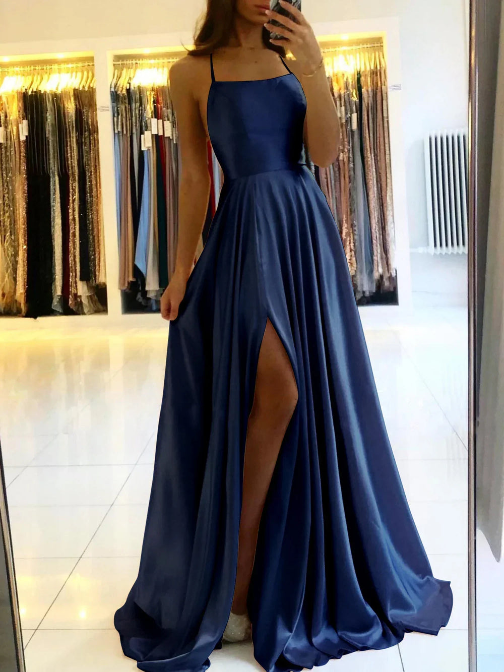 Elena Dress Satin