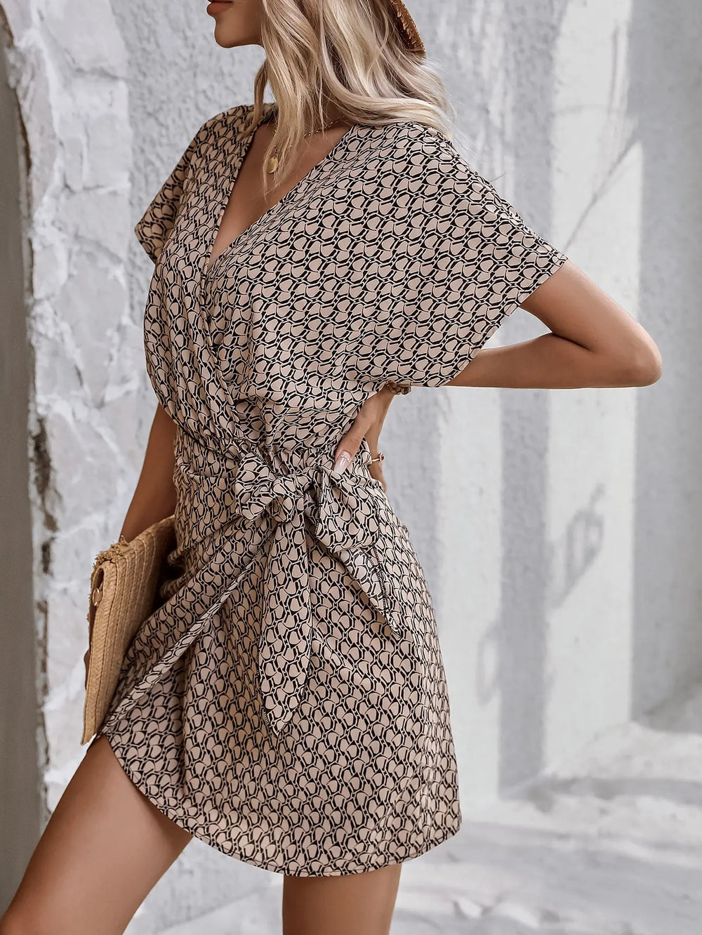 Selena Elegant V-Neck Dress