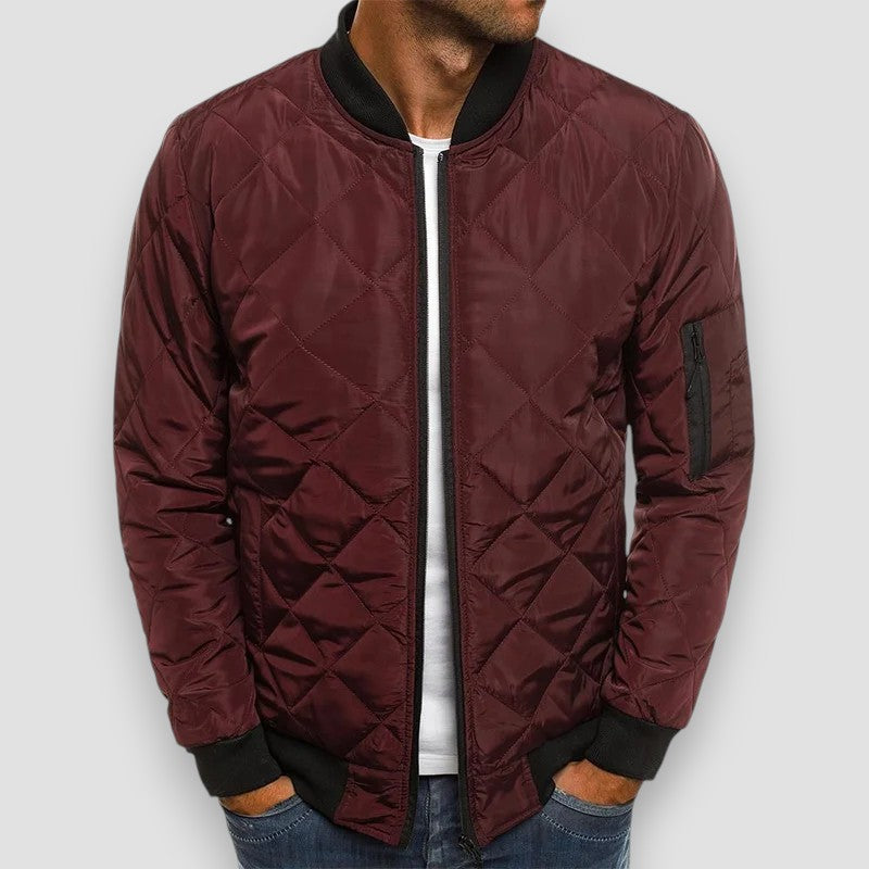 Kjell Plaid Cotton Jacket