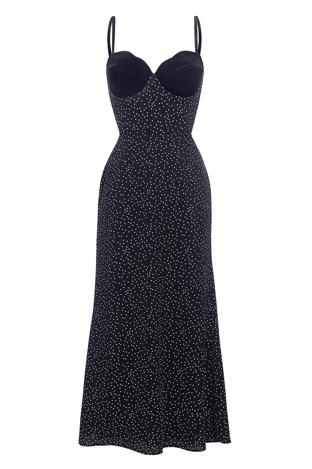 Selina Satin Slip Midi Dress