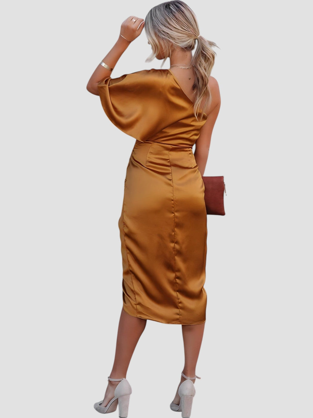 Natascia One-Shoulder Dress